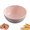 Pink, variant on Djiypn Wheat Straw Cereal Bowls, Microwave & Dishwasher Safe Kitchen Bowls for Cereal, Snack, Rice, Soup and Salad, 24oz (1Pack-Green)