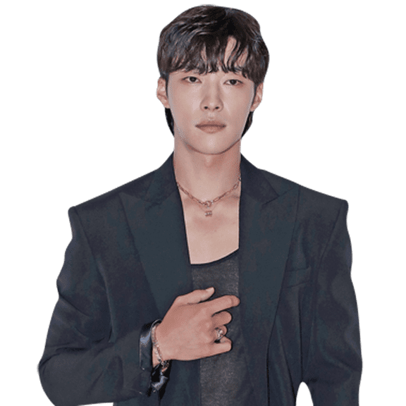 Woo Do-Hwan (Black Suit) Half Body Buddy Cutout