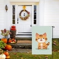 thumbnail image 5 of Cat Lover Double-Side Outdoor Garden Flag Kitten Soft Colors Cartoon Style Durable Animated Decoration Cute Cats Fluffy Cat Garden Flags for Home Balcony Yard House Patio (28x40inch), 5 of 6