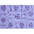 thumbnail image 1 of Ahgly Company Indoor Rectangle Oriental Blue Modern Area Rugs, 5' x 8', 1 of 4