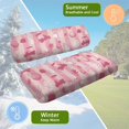 thumbnail image 6 of Pzuqiu Golf Print Golf Seat Covers for Cart Universal Golf Cart Seat Towel Blanket for EZGO TXT RXV Comfortable Breathable Easy to Install Golf Seat Cover, 6 of 7