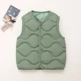 thumbnail image 6 of New Children Warm Cotton Vest Fashion Solid Boys Girls Baby Toddler Autumn Winter Waistcoats Casual Versatile Kids Clothing Tops, 6 of 7