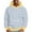 Q_ Light Blue, variant on Men's Casual Hoodies Oversized Striped Long Sleeve Comfy Basic Pullover Sweatshirts Loose Sweatshirt Fall Outfits Light Blue M
