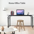 thumbnail image 1 of Bureau au-Dessus du Lit Table pour Ordinateur Portable avec Roues Chariot Réglable Bureau Mobile pour Ordinateur Table d'Écriture au-Dessus du Lit avec Roues 02, 1 of 8