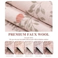 thumbnail image 4 of ChakmeOne Washable Rug for Bedroom Floral Rug,8x10 Area Rug, Non-Slip Low Pile Thin Indoor Area Rug for Dining Room, Nursery, Office, and Living Room, 4 of 9