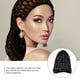 thumbnail image 4 of 3 piezas de red de malla de ganchillo para el cabello de mujer, red de malla para el cabello, sombrero de redecilla, 4 of 5