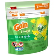 Gain Flings Original Scent, 14 Ct Laundry Detergent Pacs