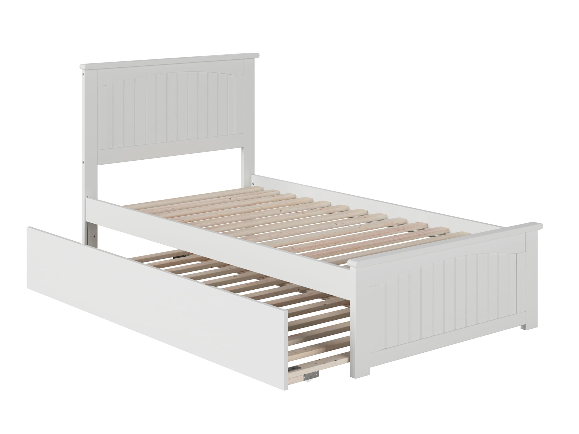 Nantucket Platform Bed with Matching Foot Board with Twin Size Urban ...