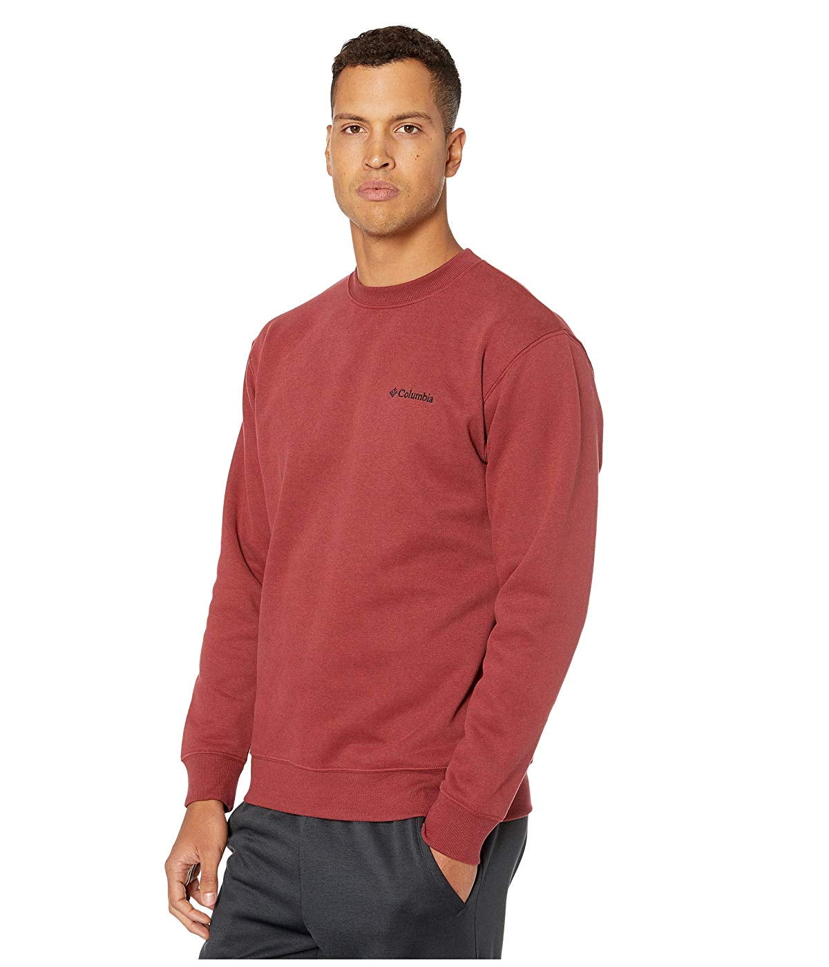 Columbia Hart Mountain II Crew Red 
