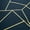 Navy Blue, variant on Efavormart 5 Pack | 20"x20" Modern Navy Blue Polyester Linen Dinner Napkins With Gold Foil Geometric Pattern