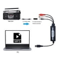 thumbnail image 5 of de Captura de Audio USB de 3,5 Mm Editar Cable de Audio a Digital para Grabar Casete de Audio AnalóGico a Convertidor de CD / MP3, 5 of 5