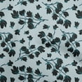 thumbnail image 1 of oneOone Viscose Jersey Light Blue Fabric Floral Fabric For Sewing Printed Craft Fabric By The Yard 60 Inch Wide, 1 of 4