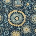 thumbnail image 3 of SAFAVIEH Heritage Francine Floral Wool Area Rug, Navy/Gold, 3' x 5', 3 of 4