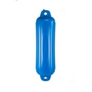 Attwood 9356BD1 Softside UV-Resistant Marine Oval Boat Fender, Blue, 6-Inch x 24-Inch