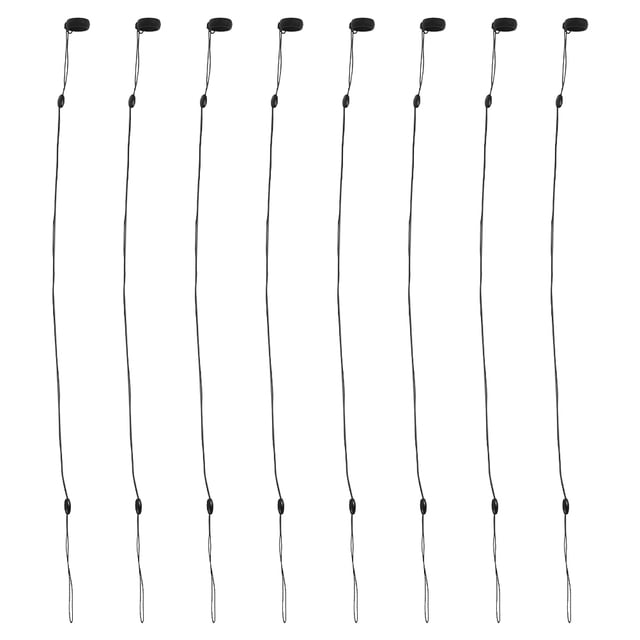 Miangastore 8 Pcs Lanières Anti-Perte pour Stylet à Écran Tactile Lanière Élastique pour Crayon Ressort Rétractable Sangles de Serrage Lanières de Poignet