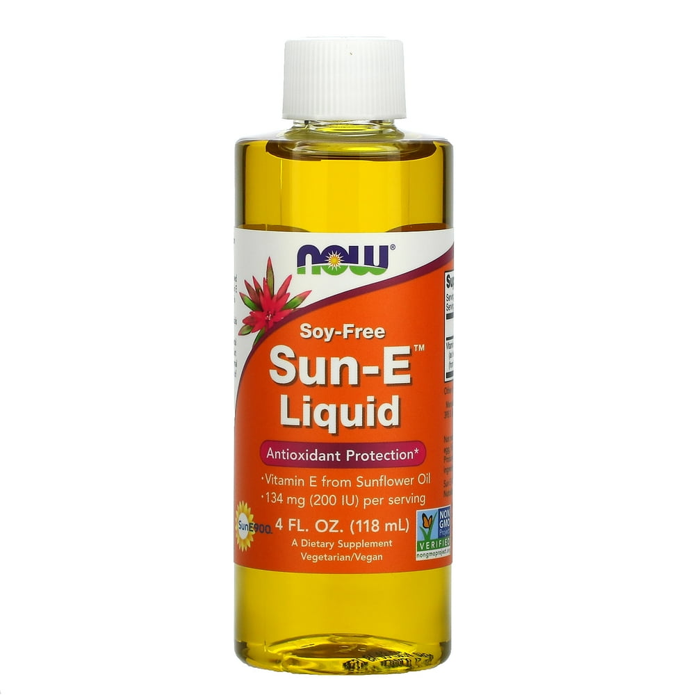 Now Foods SunE Liquid, 4 fl oz (118 ml)