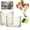 S+L--Green, variant on 2026 New Crystal Clear Freezer Storage Bins - 2/4 Pack Clear Plastic Freezer Organizer Bins, Stackable Kitchen Pantry Snack Storage Containers for Fridge, Cabinet, Closet, Bathroom (Green, 2S)