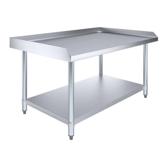 AmGood 30" x 48" Stainless Steel Equipment Stand | Height: 24" | Commercial Heavy Duty Grill Table