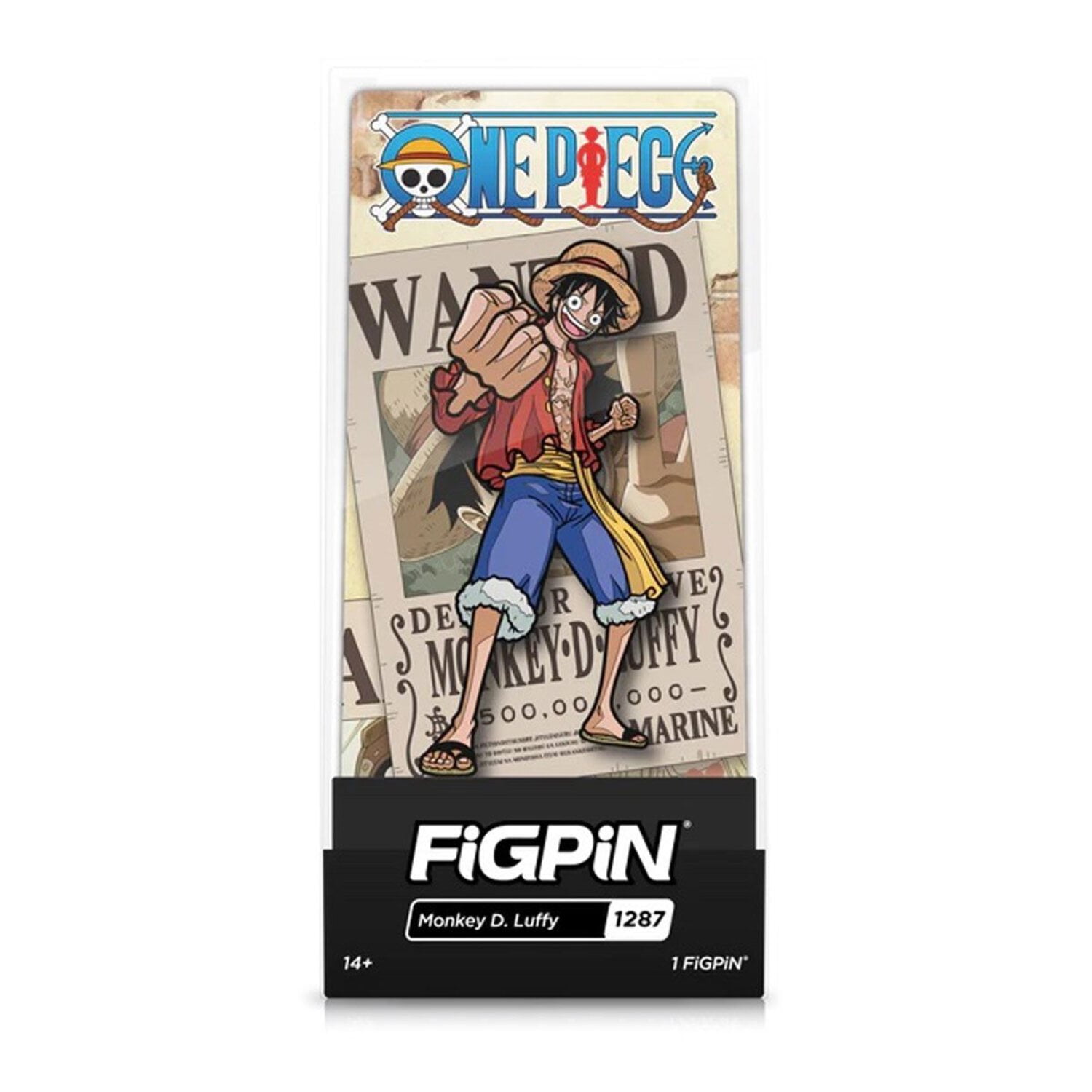 One Piece Monkey D. Luffy V3 FiGPiN Classic 3-In. Enamel Pin