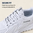 thumbnail image 5 of CHICVOMEY Platform Sneakers for Women Comfortable Lace-Up Sneakers Lightweight Versatile Walking Shoes Ideal for Daily Wear and Walking, 5 of 8