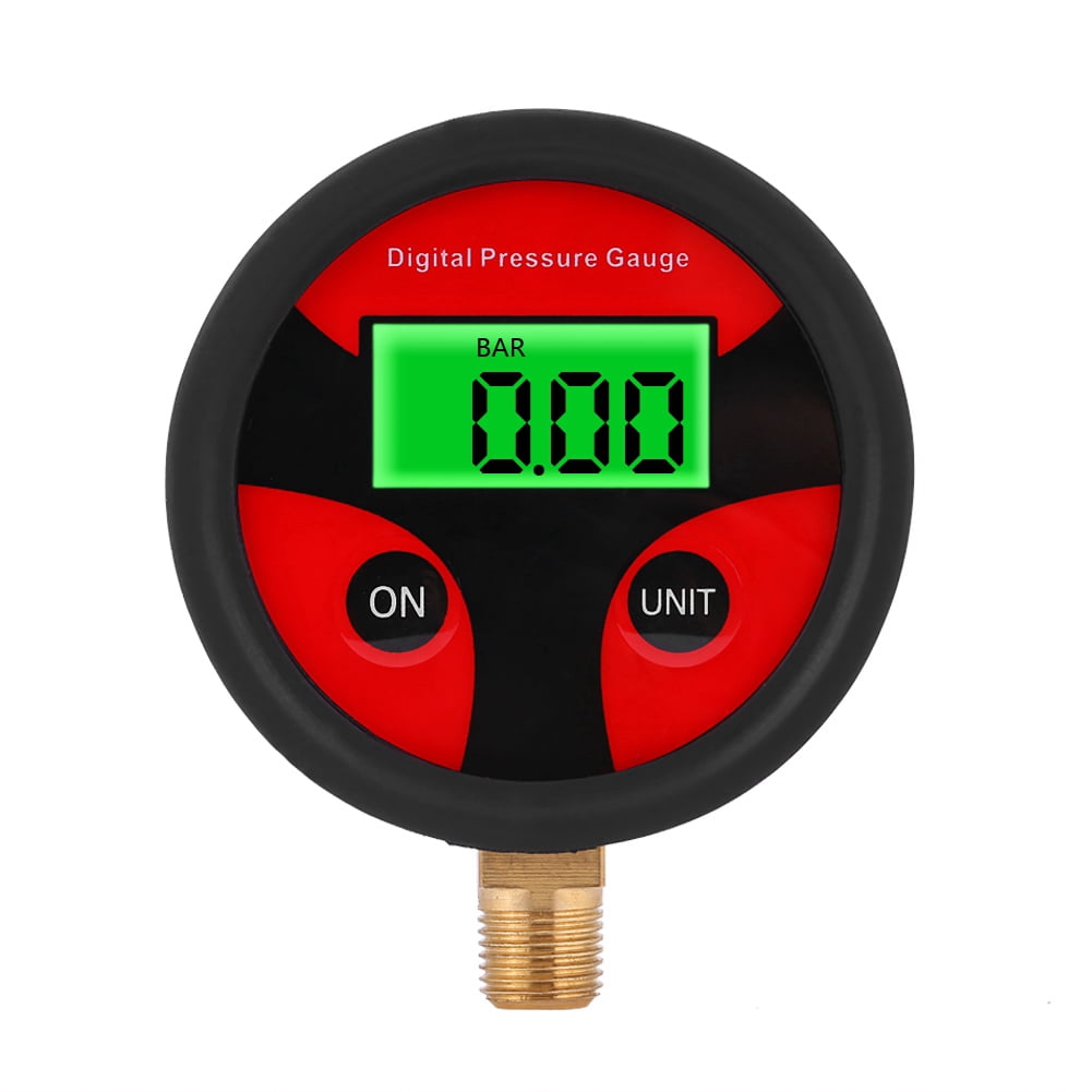 Digital tire air pressure gauge