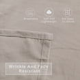 thumbnail image 5 of Kelnaro 4 Piece Smoke Grey Toddler Bedding Set – Soft Microfiber Fitted Sheet, Quilt, Flat Sheet & Pillowcase, Fade & Shrink Resistant, Machine Washable, 5 of 5