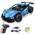 thumbnail image 1 of Carro de Control Remoto Malubero RC Coche Recargable Azul Malu2167, 1 of 4