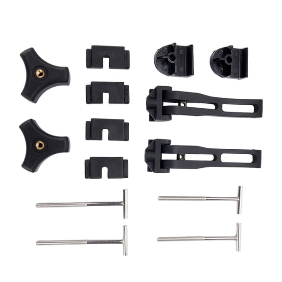 MANNYA Versatile Truck Bed Cover Clamp ABS General Fitment Shockproof Designs Truck Bed Clamp For Pickup Cargo Management