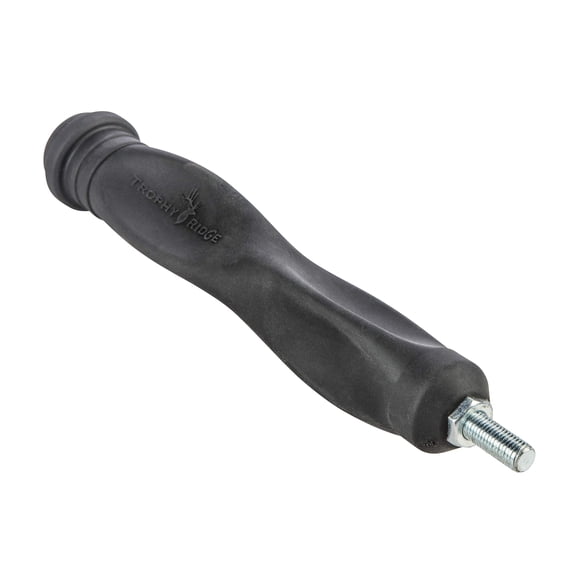 Trophy Ridge Blitz 6" Archery Bow Stabilizer with Wrist Sling and Leather Mount - Constructed of Noise and Vibration Dampening Rubber, Improved Bow Ba