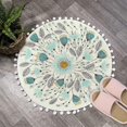 thumbnail image 2 of Small Round Rug 2ft Round Cute Bath Mat Bathroom Rug, 2 of 5