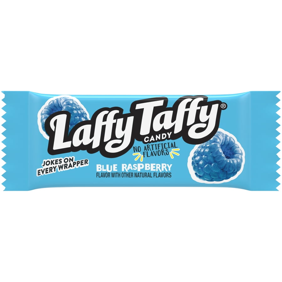Buy Laffy Taffy Blue Raspberry Chewy Candy 145 Ct. Tub Online at Lowest