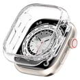 thumbnail image 2 of Cubierta dura del marco del parachoques del reloj inteligente de PC para Apple Watch Ultra 49 mm (blanco claro) Ehuebsd Para estrenar, 2 of 9
