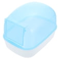 thumbnail image 2 of Shisuyan Plastic Hamster Bath Box Blue 2Pcs 4.7X3.5X3.5In, 2 of 8