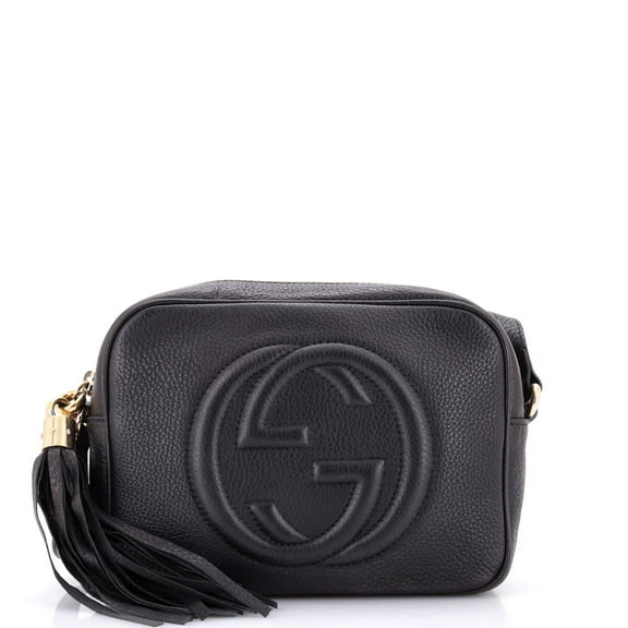 Pre-Owned Gucci Soho Disco Crossbody Bag Leather Mini By Rebag