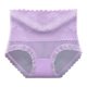 thumbnail image 2 of Puntoco Bragas para mujer, de cintura alta, de color liso, sexys, con ventilación y encaje de red, de cintura alta, 2 of 3