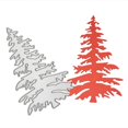 thumbnail image 4 of Cuadros Decorativos 1 pieza de troquel de corte de árbol de Navidad, plantilla para álbum de recortes DIY, tarjeta artesanal Ehuebsd Nuevos Originales, 4 of 7