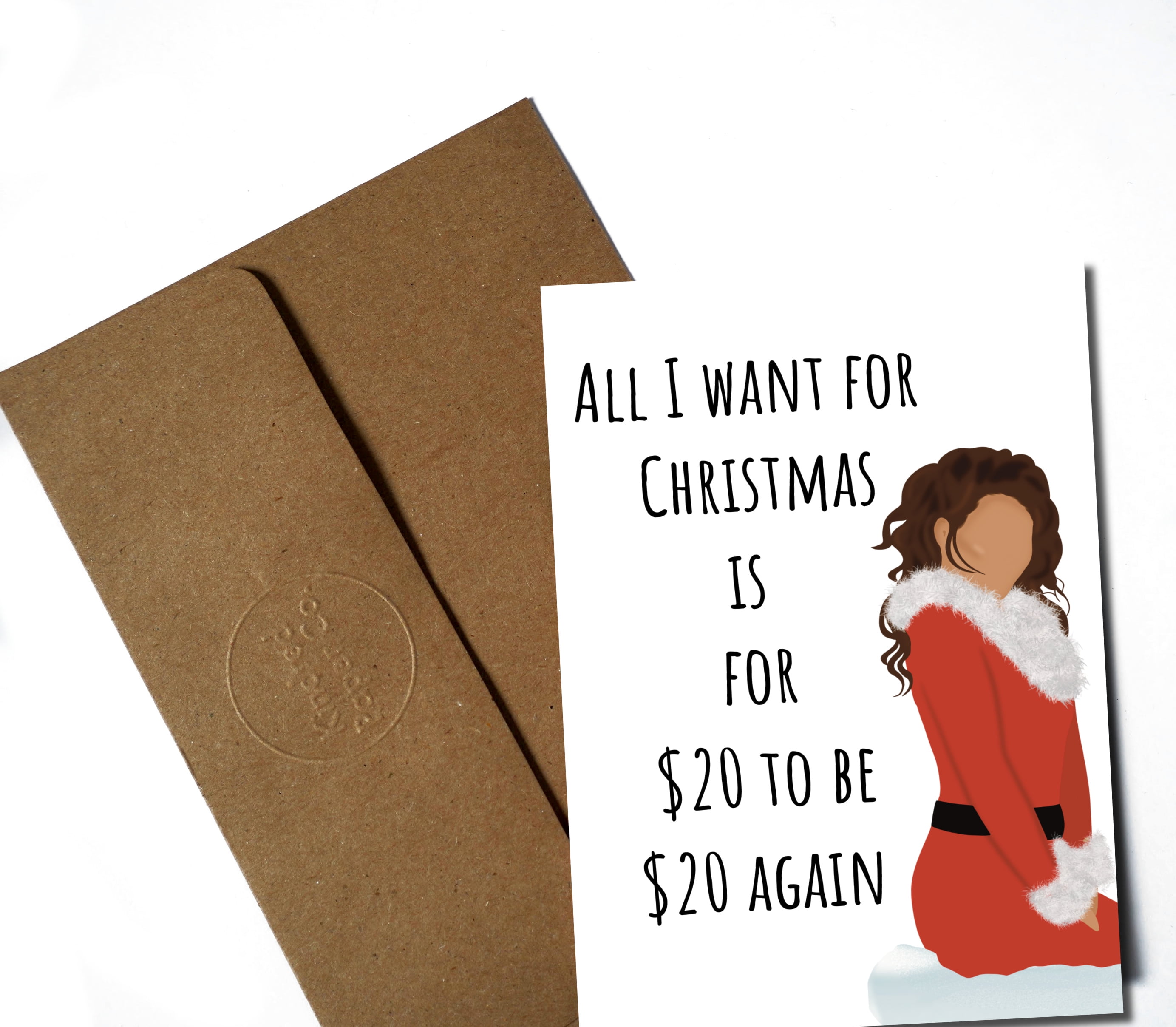 Kindred Paper, All I Want For Christmas Greeting Card