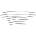 thumbnail image 1 of Calandre Garniture, 7pcs Galvanoplastie Style Calandre Voiture Autocollant Calandre Garniture Solide Performance, 1 of 11