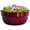 Sangria, variant on Headwind Glazed Ironstone Boutique Collection Cascade Bowl Plant Pot – Plum Color 8 Inch Pot for Indoor Plants - Planters for Indoor Plants - Ideal Succulent Planters by Robert Allen