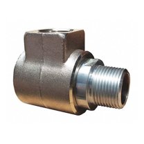 Speedaire Swivel,90 Deg.,Brass,3/4 in FNPT Inlet 42PC71