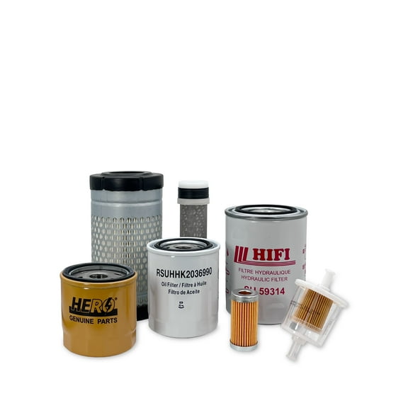 HERO® Maintenance Filter Kit For New Holland TZ25DA Compact Tractor