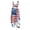 Navy, variant on JULMCOMO American Flag Jumpsuits for Women Red White Blue Plus Size Star Cotton Linen Stars Stripes Overalls 1776 Sleeveless Adjustable Straps 4th of July Outfits Blue L