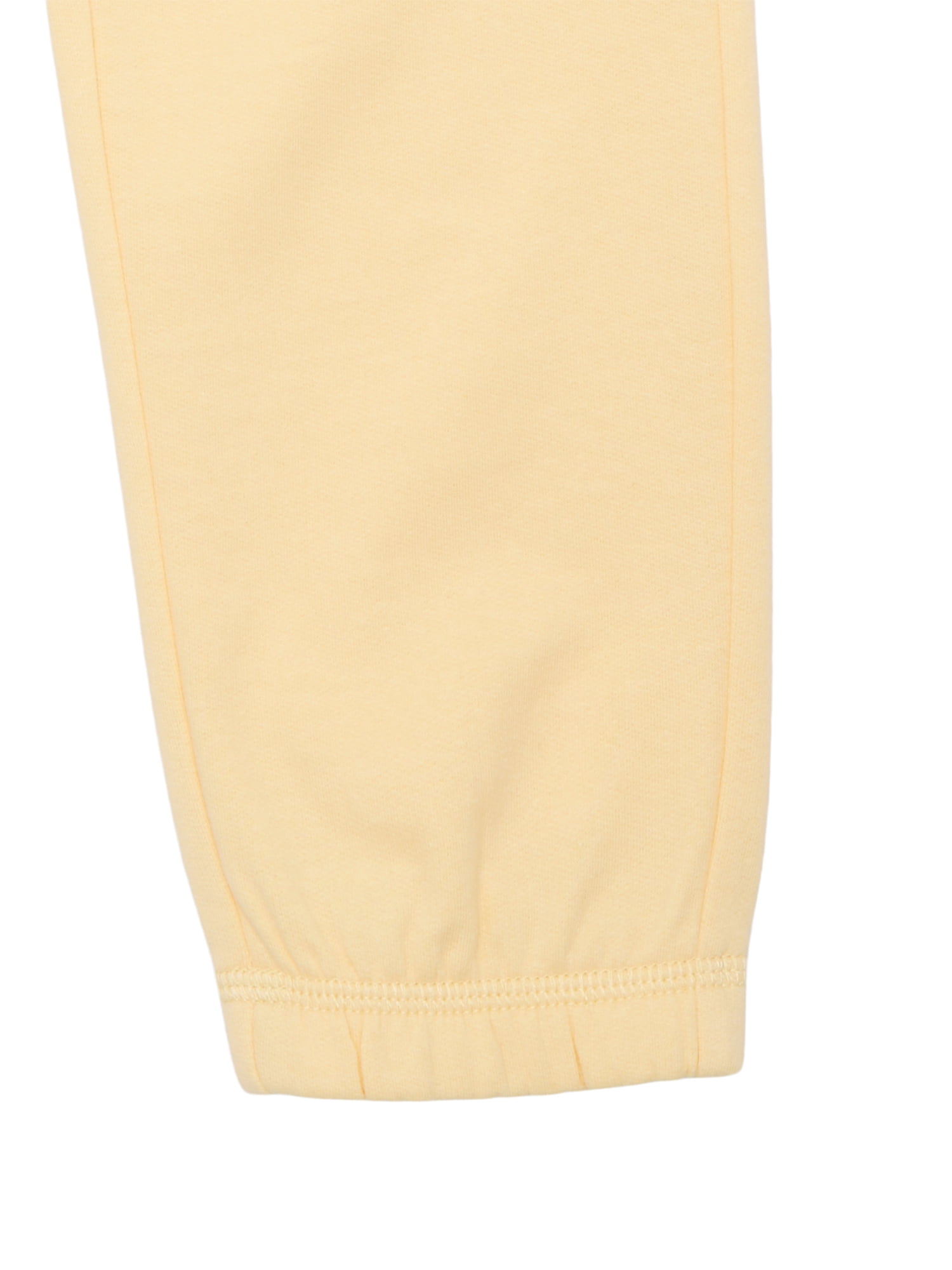 Wonder Nation Little Girls Fleece Jogger Pants, Sizes 4-10