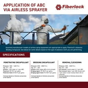 Fiberlock ABC Asbestos Binding Compound, Clear, 5 Gallon
