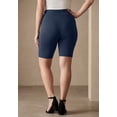 thumbnail image 3 of Jessica London Women's Plus Size Everyday Stretch Cotton Bike Short, 3 of 6