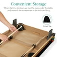 thumbnail image 4 of Best Choice Products 40in Tabletop Billiard Table, Pool Game Table w/ 2 Cue Sticks, Ball Set, Storage Bag - Arcade, 4 of 8