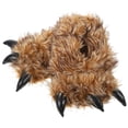 thumbnail image 1 of 1 par de pantuflas de felpa creativas de invierno para interiores, cálidas y antideslizantes., 1 of 5