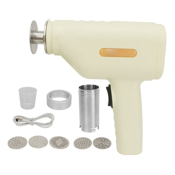 Handheld Electric Cordless Pasta Maker Automatic Pasta Noodles Maker Household Stainless Steel Spaghetti Maker Machine