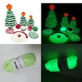 thumbnail image 4 of Litrail 2 Rolls Glow in the Dark Yarn, 174ft Polyester Fingering Weight Yarn for Crochet Knitting DIY Crafts, 4 of 6