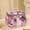 Pink, variant on Large Capacity Retro Vanity Makeup Organizer Transparent Toiletry Storage Travel Cosmetic Bag For Women